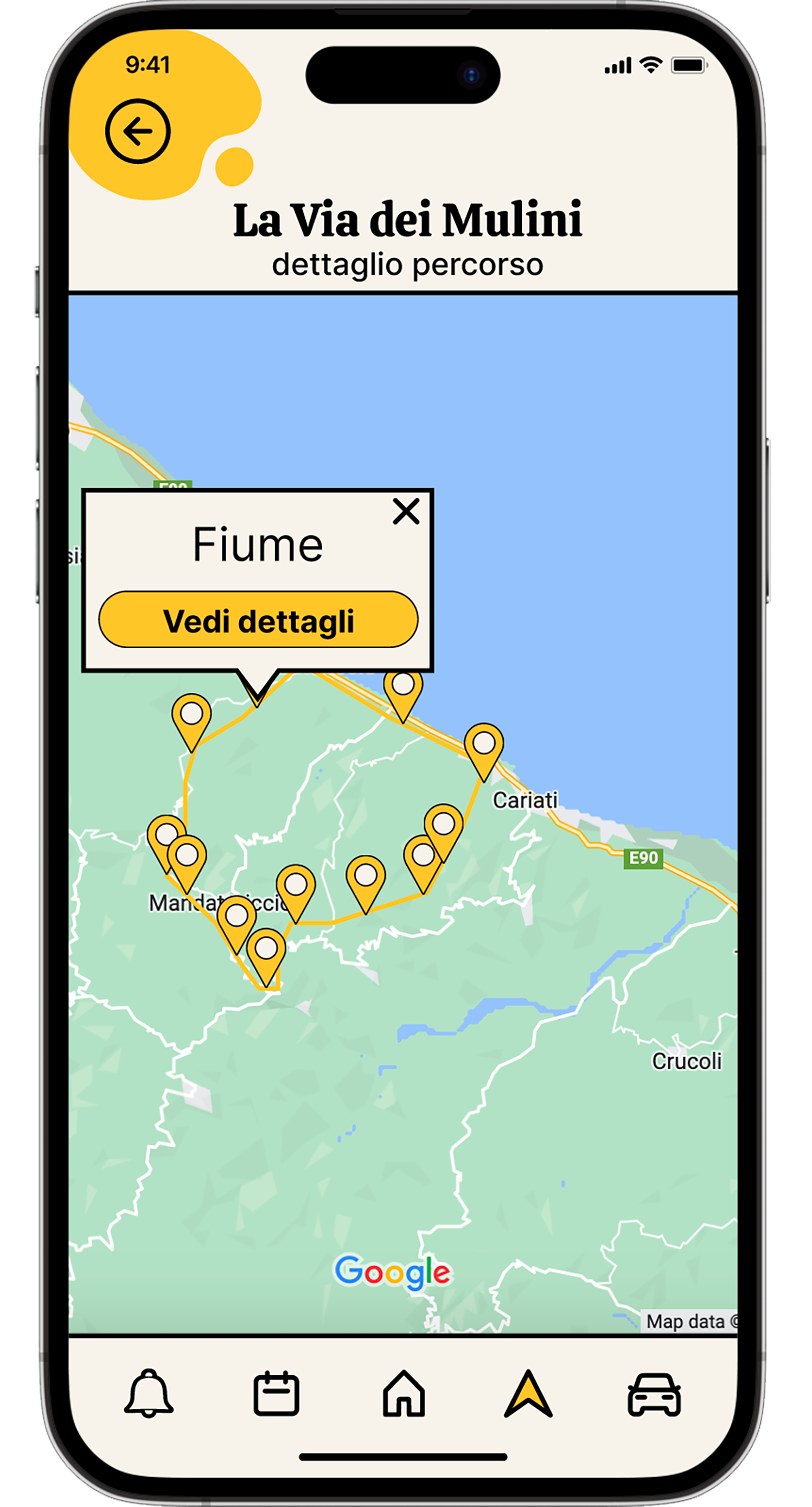 Esempio percorsi tematici